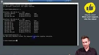 Network Fundamentals 6-4: DEMO ARP Tables
