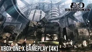 Binary Domain - Xbox One X Gameplay [4K]