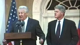 President Clinton & Boris Yeltsin, Hyde Park 1995