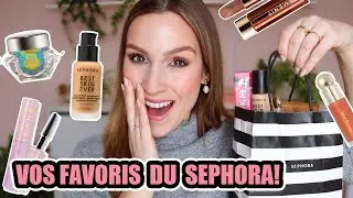 Je teste VOS FAVORIS du SEPHORA ! 😲 Est-ce que j'approuve ?! (Rare Beauty, Tarte..) + surprise ! 🥳