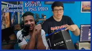 Games EduUu Fazendo o unboxing do PS5 PRO