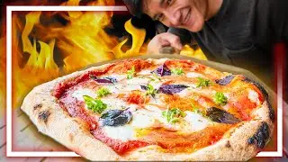 🍕 Pizza pâte épaisse (Napolitaine, au four et aussi au feu de bois)
