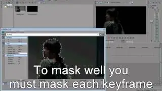 Masking a Video in Sony Vegas