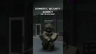 ROBLOX DOMESTIC SECURITY AGENCY #shorts