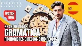 Spanish Grammar Review | A2 | Pronombres directos e indirectos | Group Class on Zoom