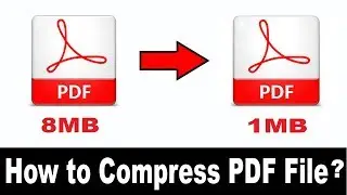 Compress PDF File Without Software/Reduce PDF File Size Without Software