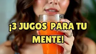 ¡3 Jugos que Pueden Hacerte MÁS Inteligente! (Mejora tu Cerebro)