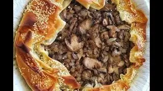 גאלט פטריות עם בצק פילו - מהמם וקריספי