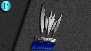 Cara Membuat Logo Kamen Rider Knight Di Pixellab