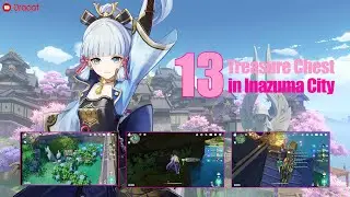 Genshin Impact : 13 Treasure Chest in Inazuma City