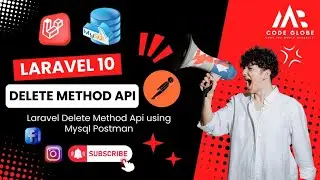 Laravel 10 Delete method API Project 2024