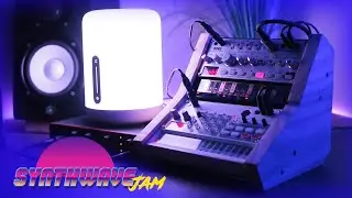 Synthwave Jam | Volca Bass & Volca Sample + Launchkey
