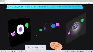 #4 CSS Animation Effects With Code || Free Source Code 