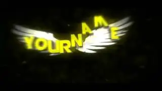 Free Intro Template  3D Wings Sync  Cinema 4D After Effects