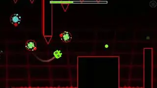 Geometry Dash Уровень The Challenge Баги (5)