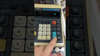 TOSHIBA ELECTRONIC CALCULATOR BC-1270