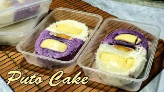 PUTO CAKE IN TUBS | Puto Cake Pang Negosyo Recipe