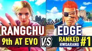 T8 🔥 Rangchu (Lidia) vs EDGE (#1 Ranked Hwoarang) 🔥 Tekken 8 High Level Gameplay