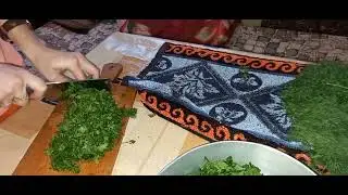 Зелень(укроп и петрушка) на зиму🥦#хозяйничаемвместе #укроп #петрушка #назиму