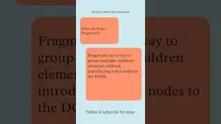 React js and javascript interview question 
