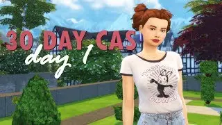 30 Day CAS Challenge/1 - Simself/ СОЗДАЮ СЕБЯ
