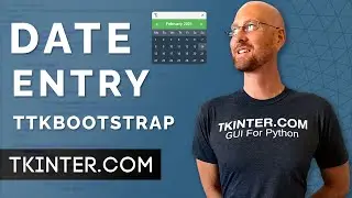 DateEntry Calendar Widget - Tkinter TTKBootstrap 8