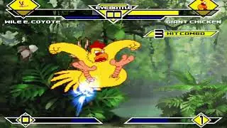 AnimeErickMii MUGEN: Wile E. Coyote VS Giant Chicken (Thanksgiving Special)
