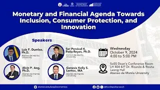 Monetary and Financial Agenda Towards Inclusion, Consumer Protection, and Innovation.