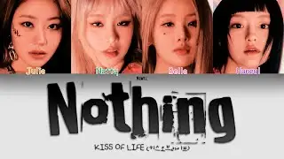 KISS OF LIFE (키스오브라이프) – 'NOTHING' | Tradução (Color Coded Lyrics Eng/PT-BR)