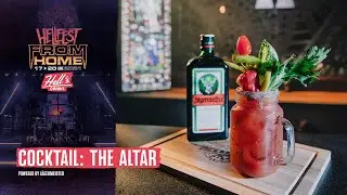 Hell's Drinks - The Altar (bloody mary cocktail) - Hellfest From Home 2021
