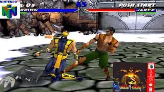 Mortal Kombat 4 (1998) Nintendo 64 (N64) Gameplay in HD