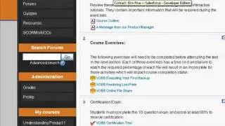 Tracking Student Progress from Moodle in Salesforce.com