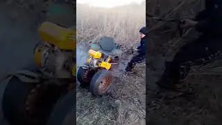 КАК МЫ ЗАСАДИЛИ МОТОБЛОК/ НА МОТОБЛОКЕ ПО ГРЯЗИ/ УТОПИЛИ...