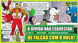 O DIA QUE O FALCÃO DEFENDEU O HULK DOS VINGADORES! #captainamerica4 #comics #marvel