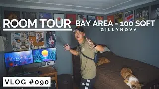 Room Tour - Bay Area/Silicon Valley (100 SQFT!)