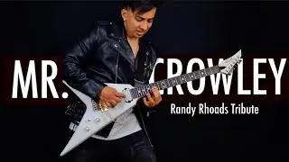Mr. Crowley (Randy Rhoads Tribute) With My New Kiesel Guitar!