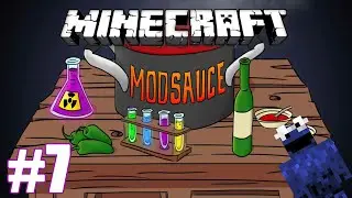 Minecraft Modsauce 1.7.10 LP - Episode 7: Nether Run!