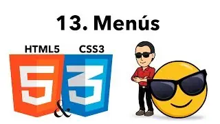 👨🏻‍💻 Curso Básico de HTML y CSS 13 -Menu Horizontal y Vertical-