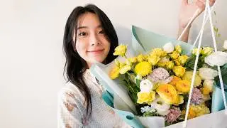 (SUB) 생일 이벤트는 잘 못하는 편인 여친 💘 | 강아지 수영장 | 레즈커플