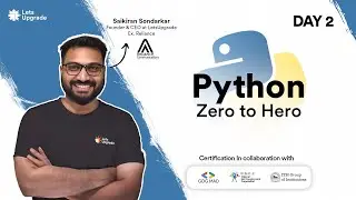 Day 2 | Functions and Modules | Python Zero to Hero (5 Days)