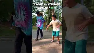 ELE ME PEDIU PARA ENSINAR O PASSINHO FLUTUANTE 😳👟🪽 #viralvideo #flutuando #dance #dancevideo #fy