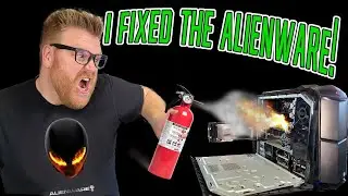 I fixed the Alienware!, she ain't so bad now?!?!