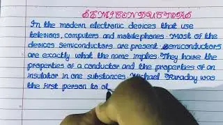 The invention of the SEMI CONDUCTOR// Evolution of the Semi Conductor // infinite alpha //