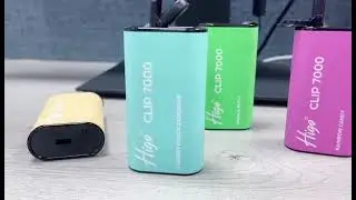 HIGO CLIP 6000 PUFFS ,new model  ,OEM WELCOME
