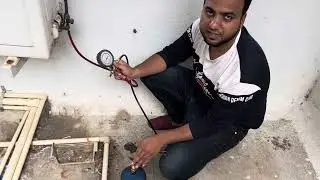 Ac gas charjing R-22 kaise kare kuch tips # ajaj patel#