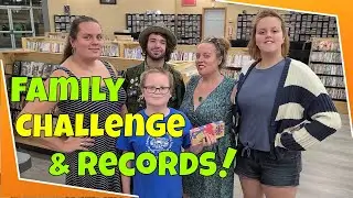 Great Vinyl Records & The Family Bean Boozled Challenge