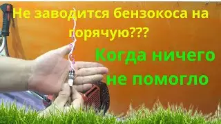 Не заводится бензокоса на горячую. Когда ничего не помогло... #бензокоса #триммер