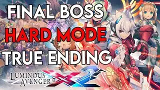 I FINALLY Beat The Final Boss Of Hard Mode After 8 HOURS! - Stream Highlight (Luminous Avenger iX 2)