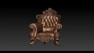 ZBrush Movie - Sofa