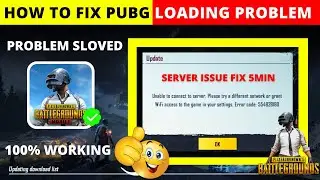 How to Fix Network error login failed in pubg mobile | PUBG Loading Problem Solution